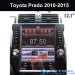 Toyota Prado 2010-2015 Glonass Navigation System Tesla Modell Car Radio Player Wholesale