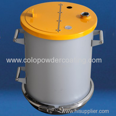 optiflex powder coating hopper