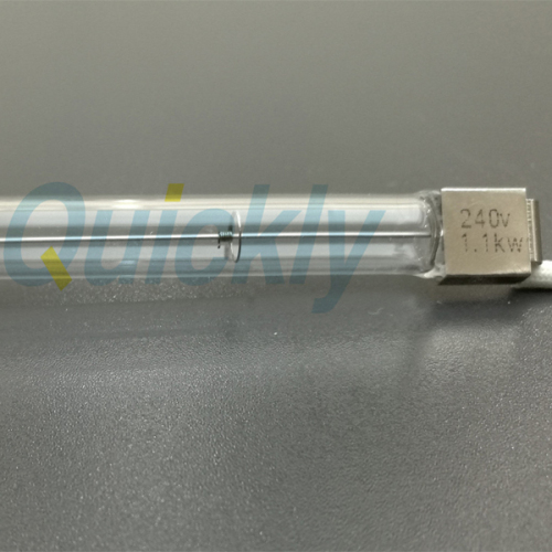 clear quartz tube IR emitters