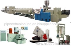 PVC Pipe Extrusion Line - PVC Water Pipe Extrusion Line