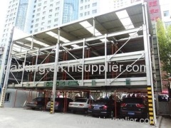 PSH four-storey automated lift-sliding mechanical parking system