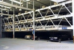 PSH four-storey automated lift-sliding mechanical parking system