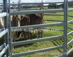 Hot dipped galvanized livestock metal fence panels / cattle panel horse panel yard