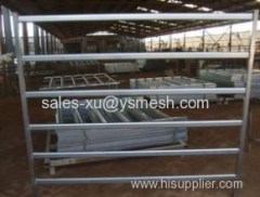 Hot dipped galvanized livestock metal fence panels / cattle panel horse panel yard