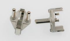 turkey plug inserts with hollow brass pins( vde approved 10/16a two-pin cable european plug insert)