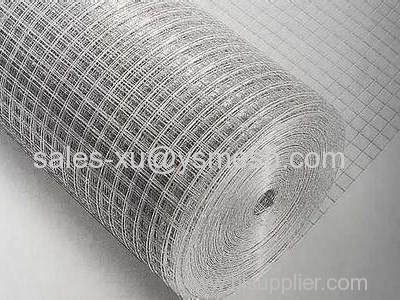 High quality 1 inch 2x2 galvanized & pvc coated welded wire mesh