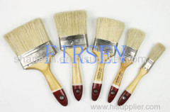 Varnished Wooden Handle Paint Brush