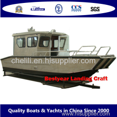 Aluminium landing boat 750