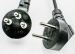 Israel Power Cords with C13 Connector Israel ac power cord