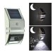 2 Modes Chargeable Battery Motion Sensor Solar Led Wall Lights