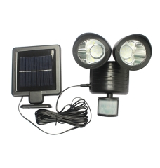 22 LED Two Security Light Outdoor Solar Wall Light