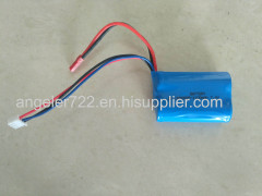 7.4v li-ion battery pack li ion battery 7.4v 1100mah high power RC airplane battery