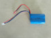 7.4v li-ion battery pack li ion battery 7.4v 1100mah high power RC airplane battery