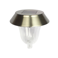 Crystal Tulip Outdoor Solar Garden Light