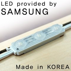 Crystal Vision Premium Samsung Pre-Installed LED Kit for Showcase