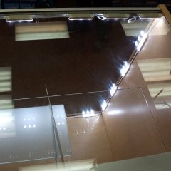 Crystal Vision Premium Samsung Pre-Installed LED Kit for Showcase