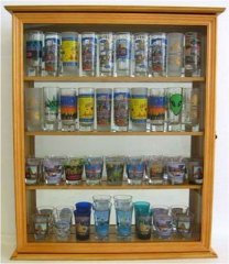 Tall Shot Glass Shooter Display Case