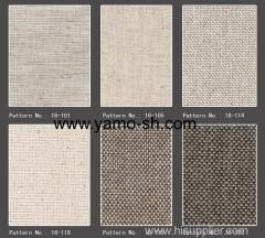 various plain linen wallpapers for home decoration