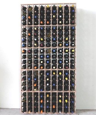 108-180 Bottle Wine Rack Cellar Storage Designer Collection Display Cabinet Case