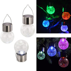 2 LED Mini Rounded Outdoor Solar Garden Light