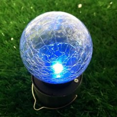 2 LED Mini Rounded Outdoor Solar Garden Light