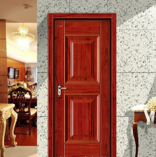 The New Red Spell Wood Steel Door with Competitive Price