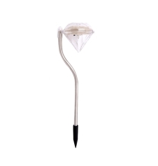 Large Diamond Outdoor Solar Garden Light