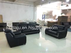 European Style Leather Sofa Set