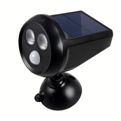 2 LED Sporlight Outdoor Solar Garden Light