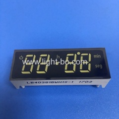 Ultra bright white Custom 7 segment led display for oven timer control