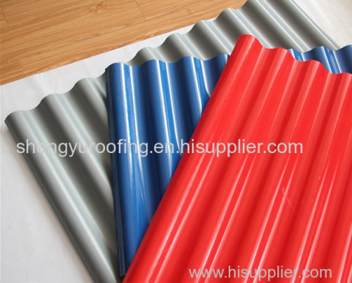 3 layers corrugated upvc plastic roofing sheet