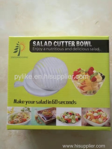 60 Second Salad Maker - Healthy Fresh Salads Made Easy Bowl with Cap