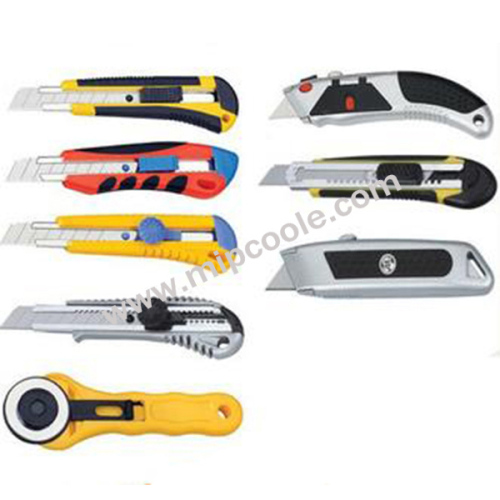 18mm utility knife/cutter/single blade/plastic handle