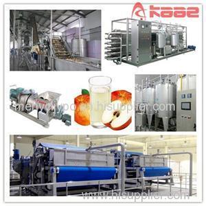 Turnkey Project Industrial Automatic NFC Apple And Pear Cloudy Juice Processing Line