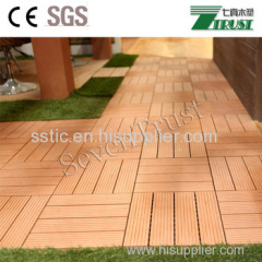 high quality wpc garden decration DIY decking/wpc interlocking decking tiles