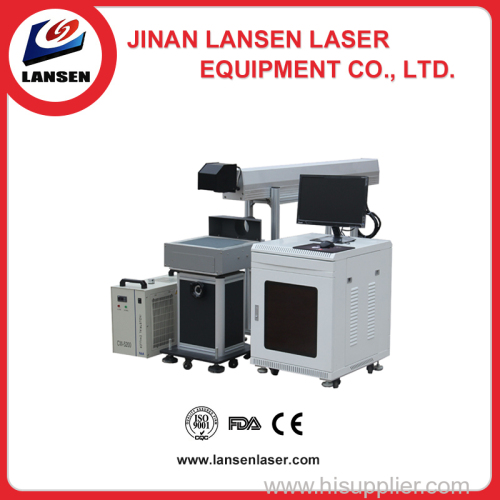 Good price for Co2 laser marking machine for Wire animal ear tag plastic glass bottles laser printer