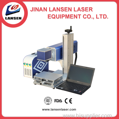 Easy Transport New Style Mini CO2 RF laser marking machine for Nometal marking with high speed