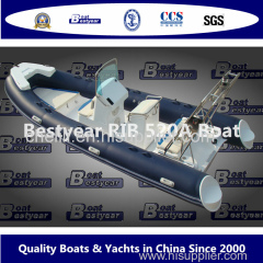 Rigid hull inflatable boat-RIB520A