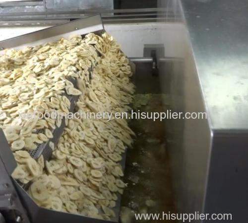 plantain chips frying machine
