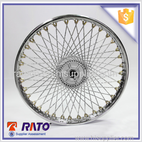 Front disc-brake motorcycle wheel for CG125