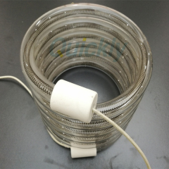 spiral shaped medium wave infrared heaters