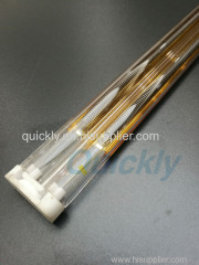 Silver mirror line drying quartz heater lamps