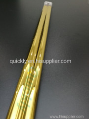 Medium wave twin tube quartz heater lamps