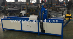 auto duct angle flange punching machine