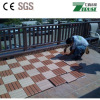 wpc interlocking decking tiles for outdoor decoration