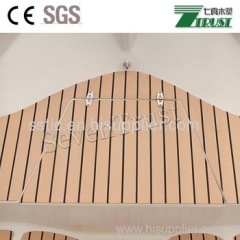 PVC Teak flooring /synthetic teak used for outdoor boat deck covering