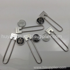 Alloy Engraving Logo Safety Pin for Brand Promotion