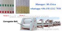 Woven Corrugated Belt from china