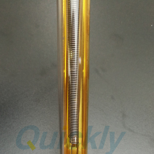 quartz glass medium wave infrared lamps