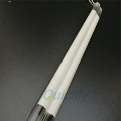 white coating NiCr heating resistance quartz lamp